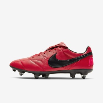 Nike Premier II Anti-Clog Traction SG-PRO - Férfi Focicipő - Piros/Piros/Fekete